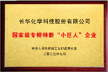 國家級專精特新“小巨人”企業
